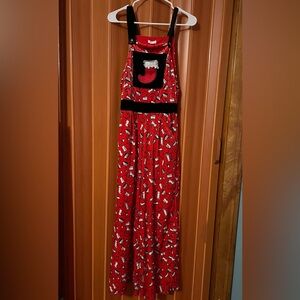 Xhilaration Santa Stocking Velour Jumpsuit